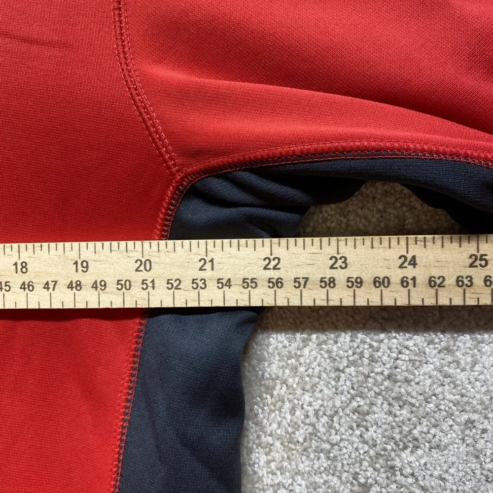 Nike Hoodie Mens Large Red Simpson Baseball Therma-FIT Pullover 621940-656